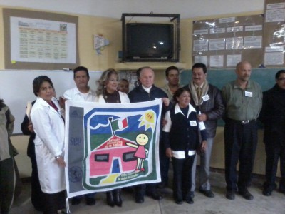 Certificación de Escuela Saludable y Segura. Telesec. "Alvaro Galvez y Fuentes" Nexticapan, Zacapoaxtla, Pue.